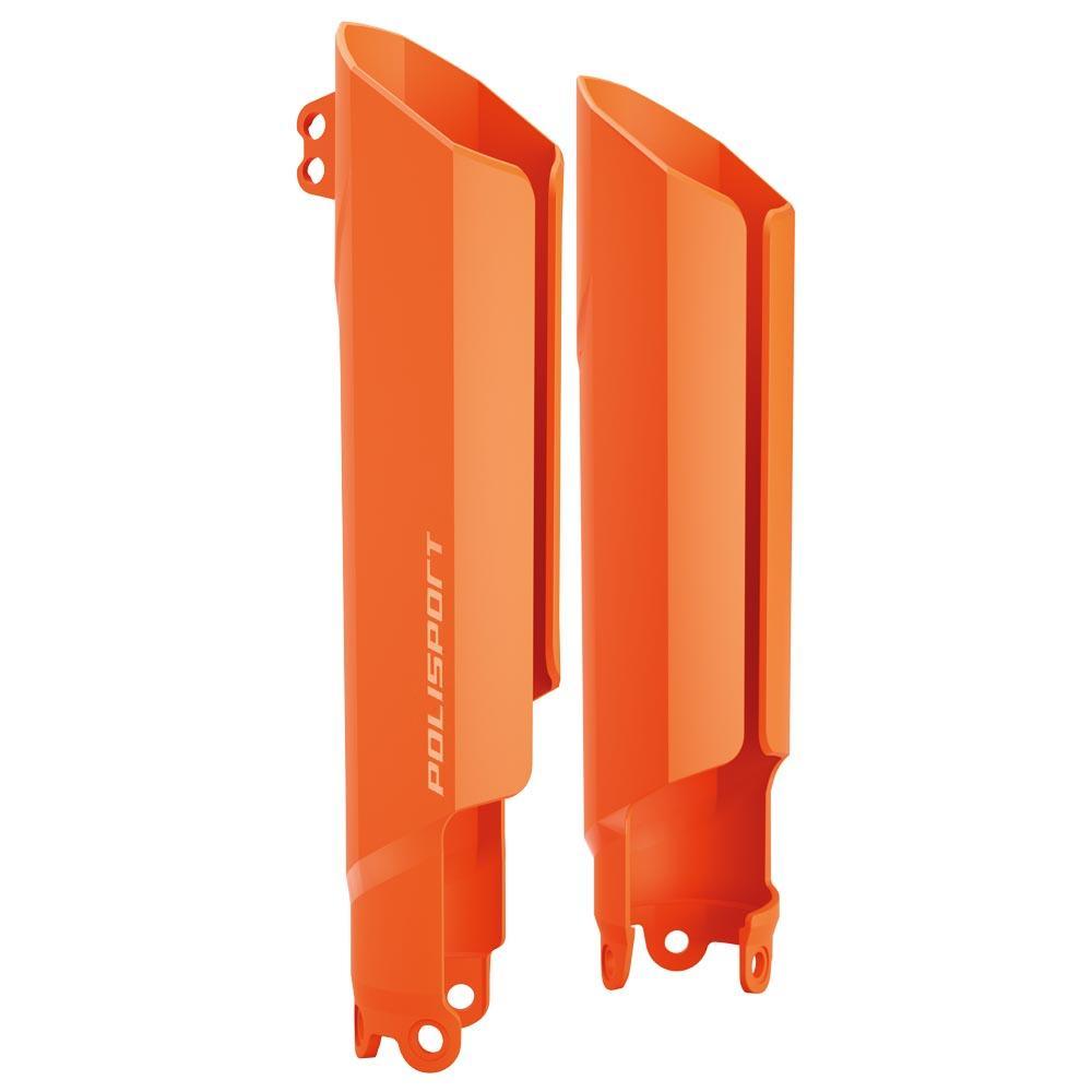 Polisport Orange 8399300001 - Full Wrap Fork Guards For Ktm Sx/Sxf/ 2015-2022, Husqvarna Tc/Fc 2016-2022, Exc/Exc-F & Te/Fe 2016-2023, Gas Gas Mc/Mc-F/Ec/Ec-F 2018-2023, Sherco Se-R/Se-F 2017-2023