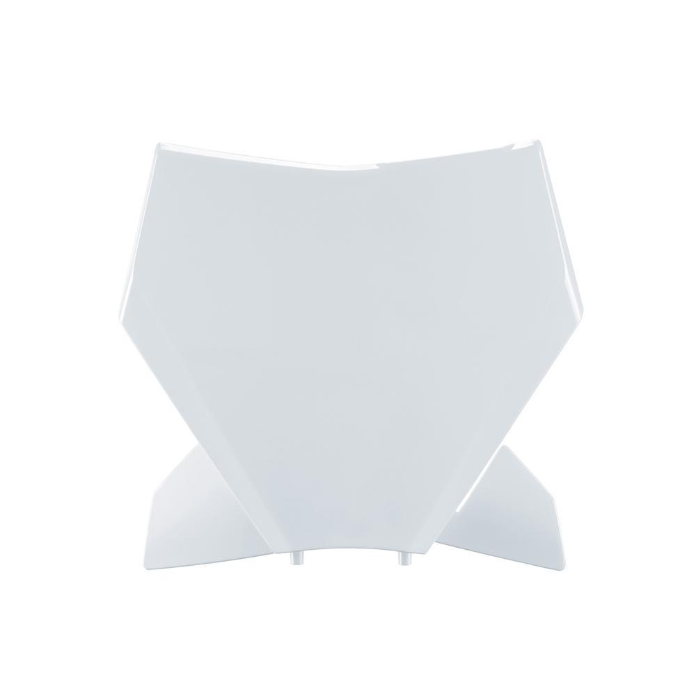 Polisport White 8672000002 - Front Number Board For Ktm Sx 125/250 & Sxf 250/350/450 2023-2025