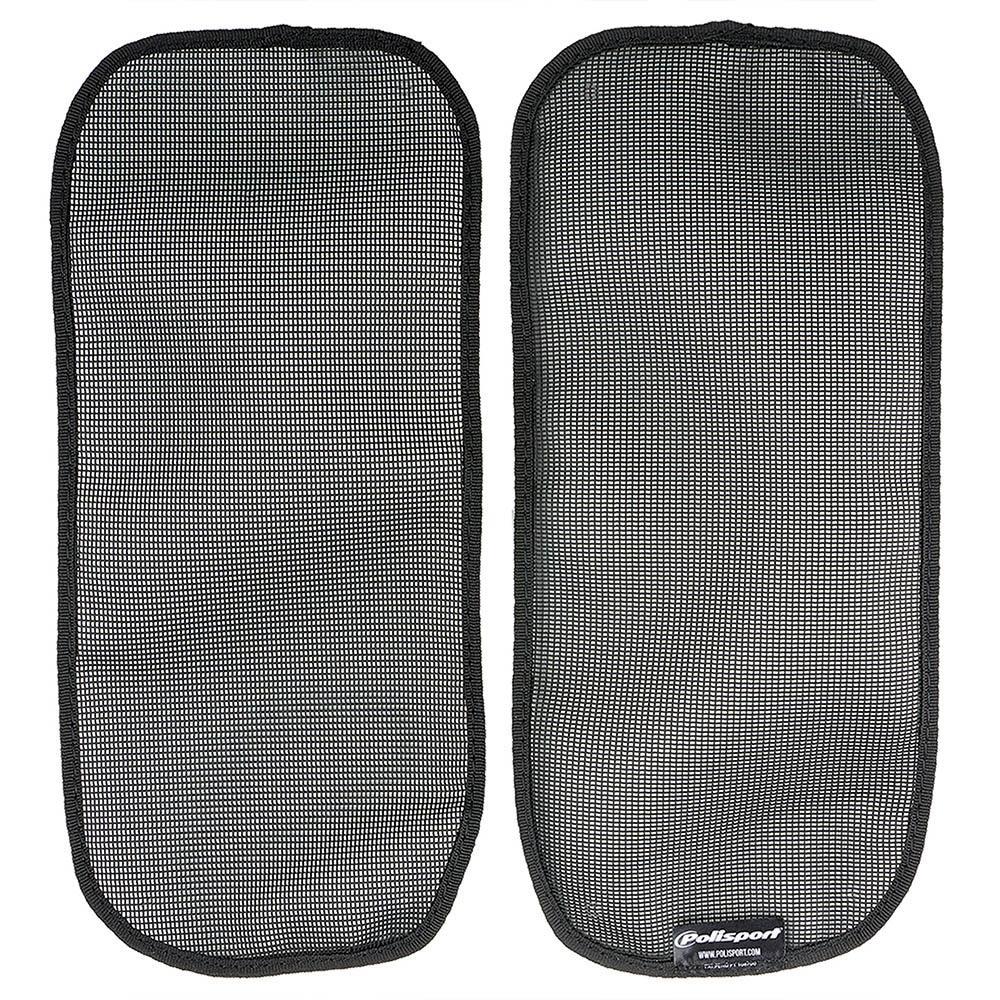 Polisport Black 8500900001 - Mesh Covers For Radiator Louvres For Yamaha Yzf250 2024-2025, Yzf450 2023-2025