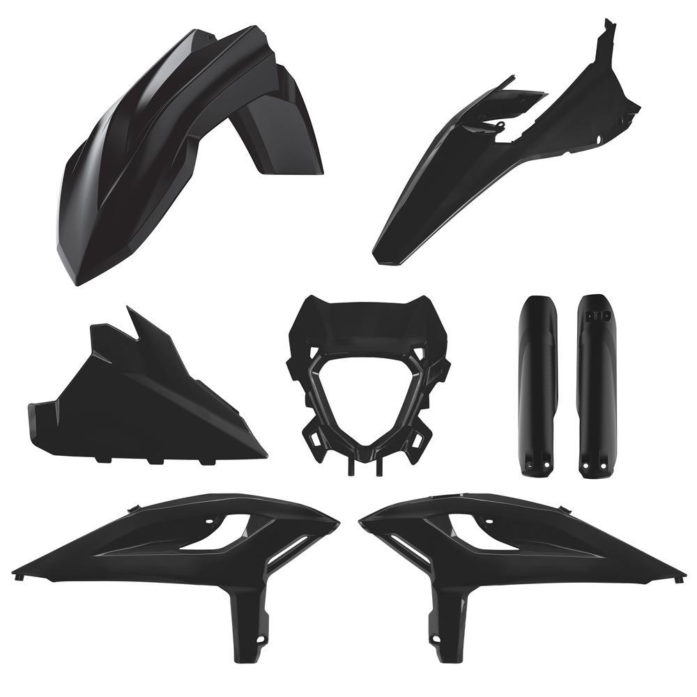 Polisport Black 91596 - Plastics Kit For Beta Rr & X-Pro 125/250/300/350/480 2025-2026