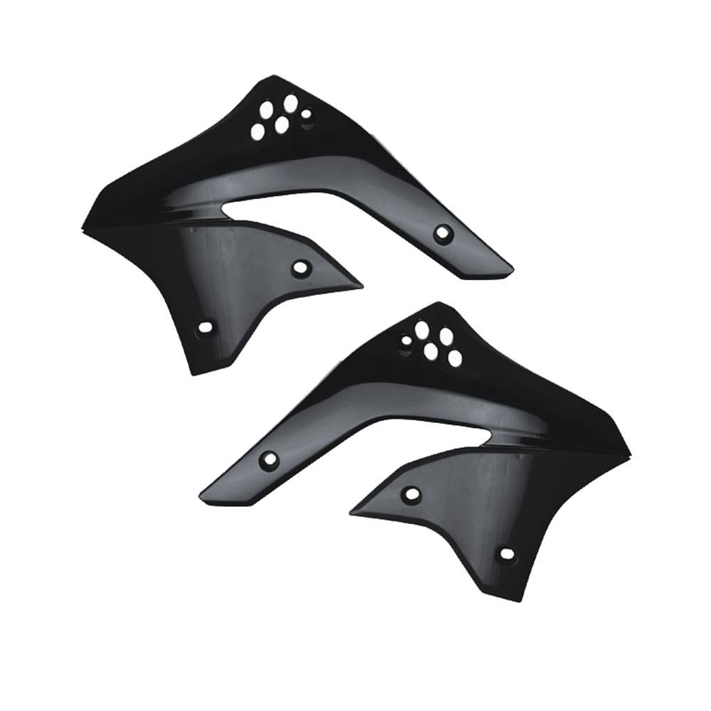 8410500002 - Polisport Radiator Scoops For Kawasaki KXF250 2004-2005 Black