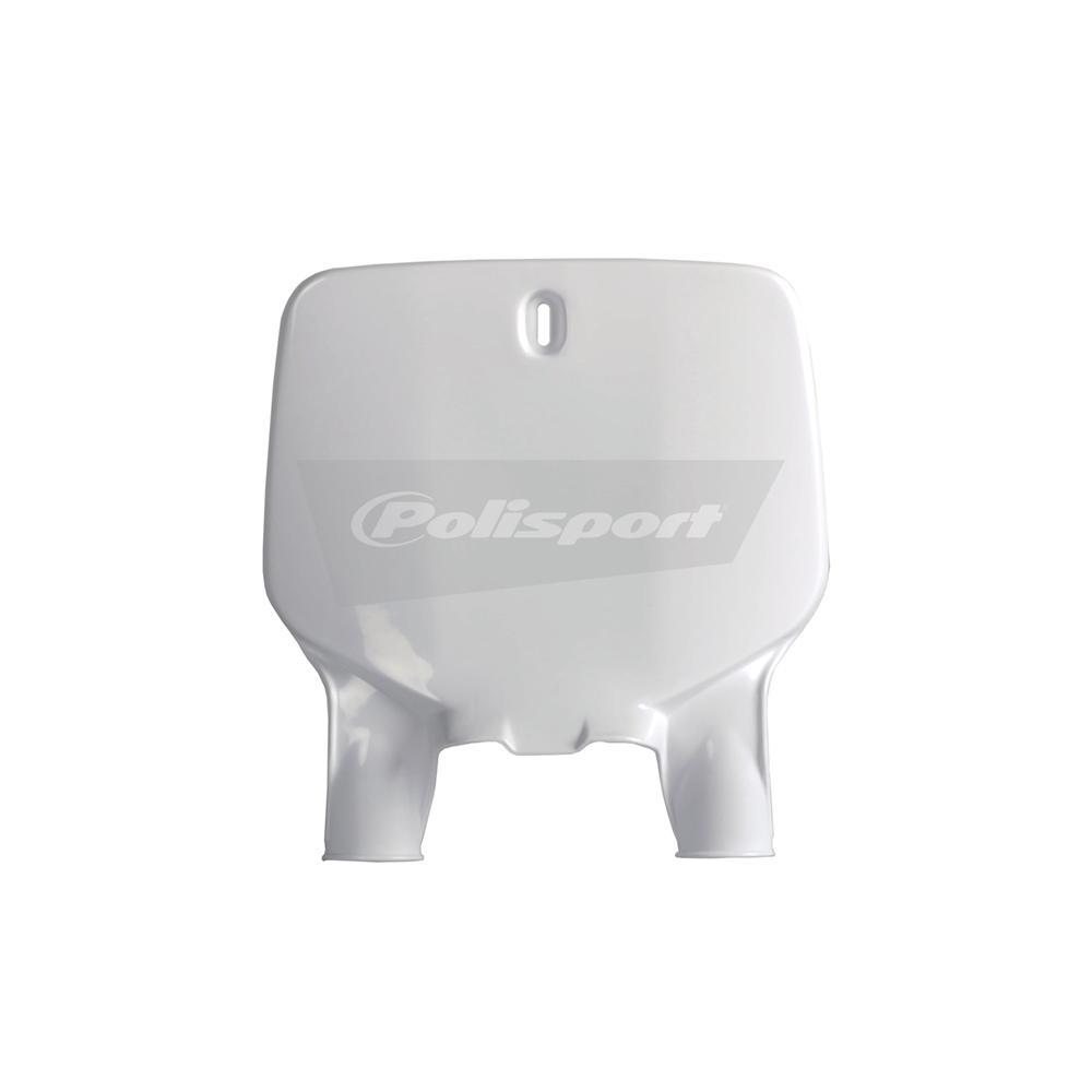 Polisport White 8672800002 - Front Number Board For Kawasaki Kx 125/250 1989-1995, Kx500 1989-1995