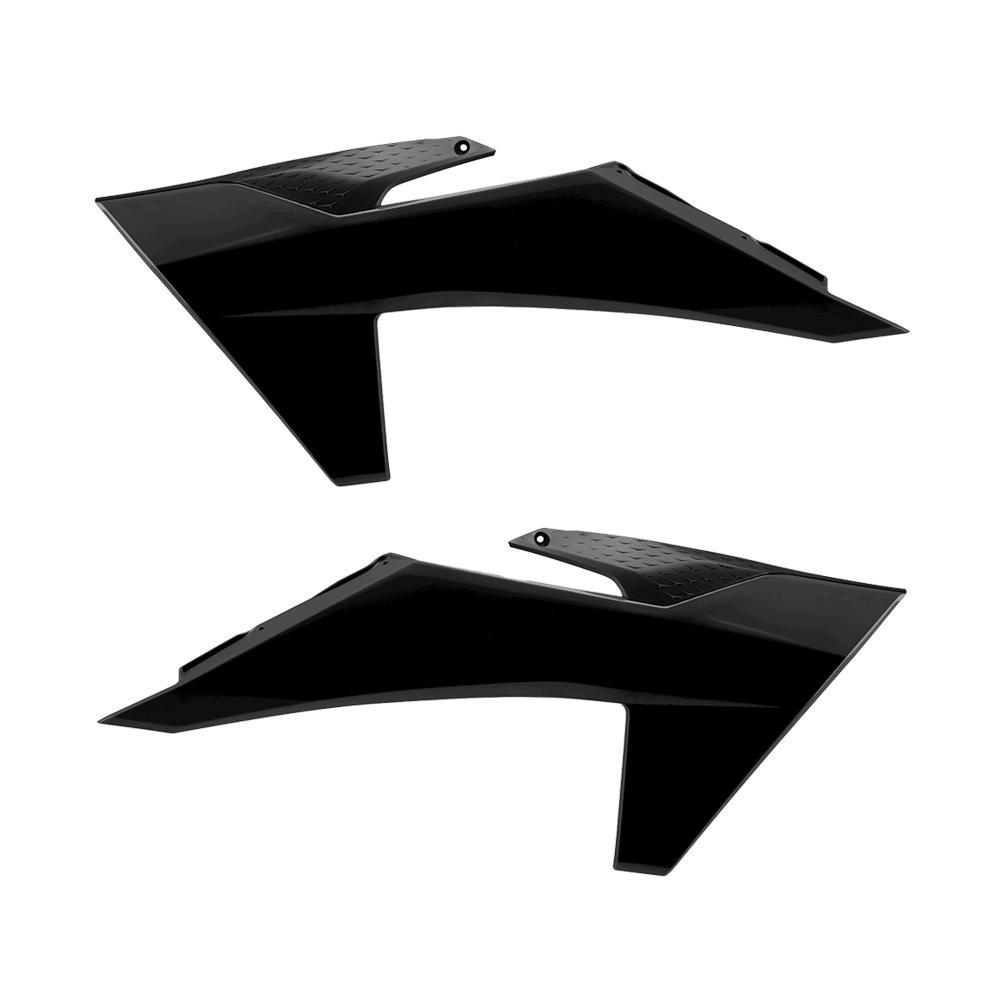 Polisport Black 8478000003 - Radiator Scoops For Ktm Sx/Sxf 2023-2025, Exc/Exc-F 2024-2025