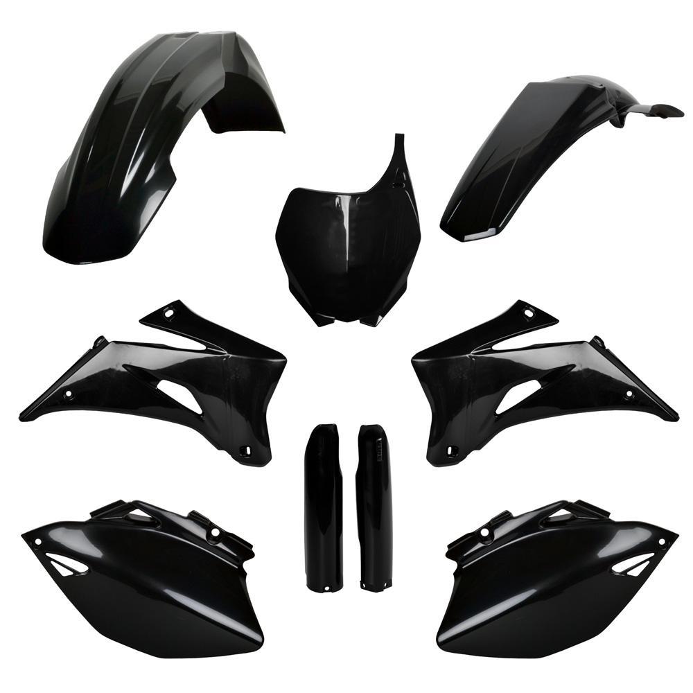 91398 - Polisport Plastics Kit For Yamaha YZF 250/450 2006-2007 Black
