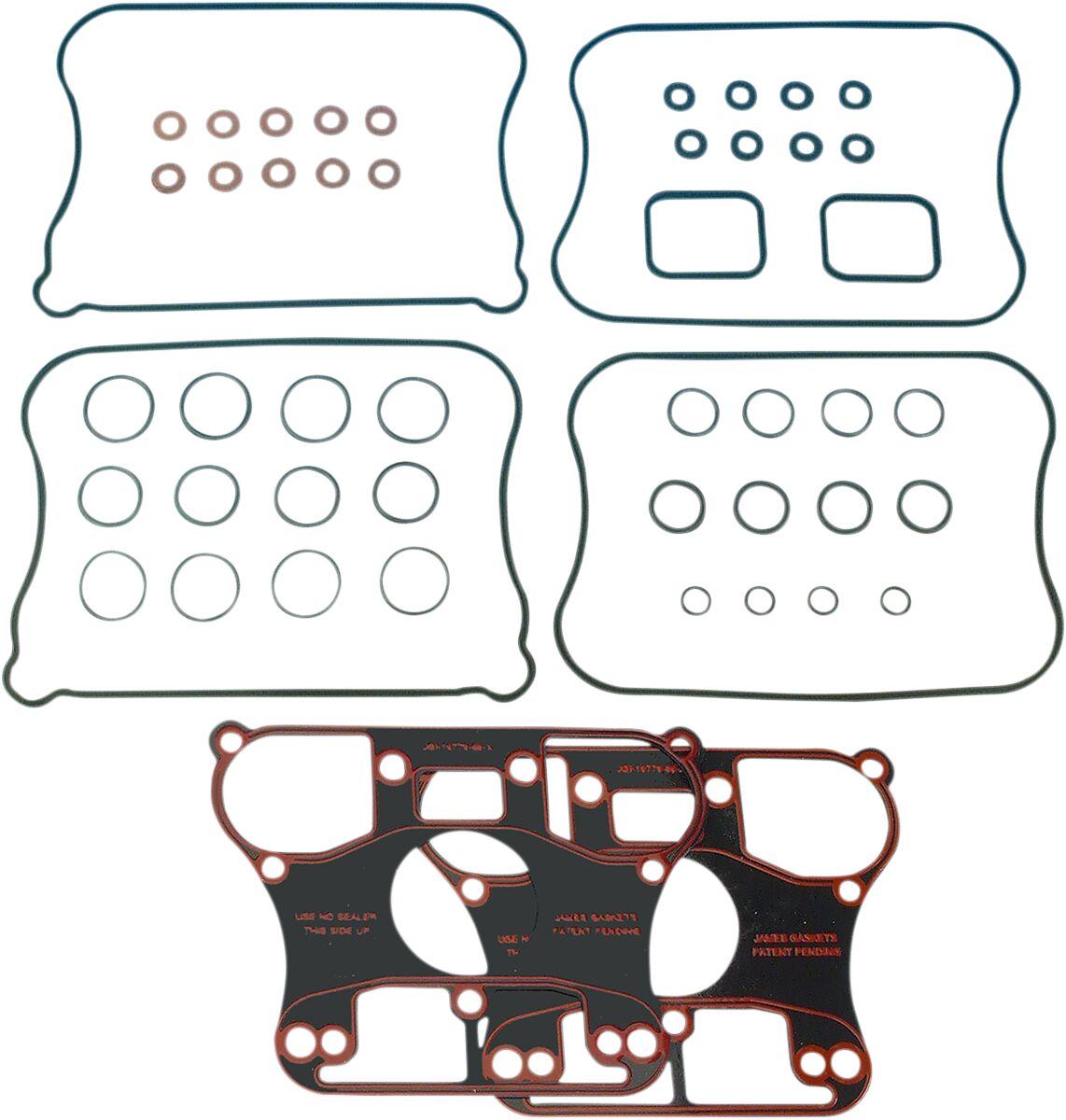 JGI-17030-89 - James Rocker Box Gasket Kit For Harley Davidson XLCH 1000 1977