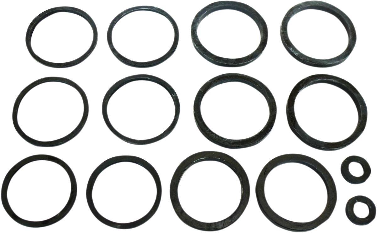 19-1016 - K&S Brake Caliper Seal Kit For Kawasaki VN 1500 2002-2003 Front - Black