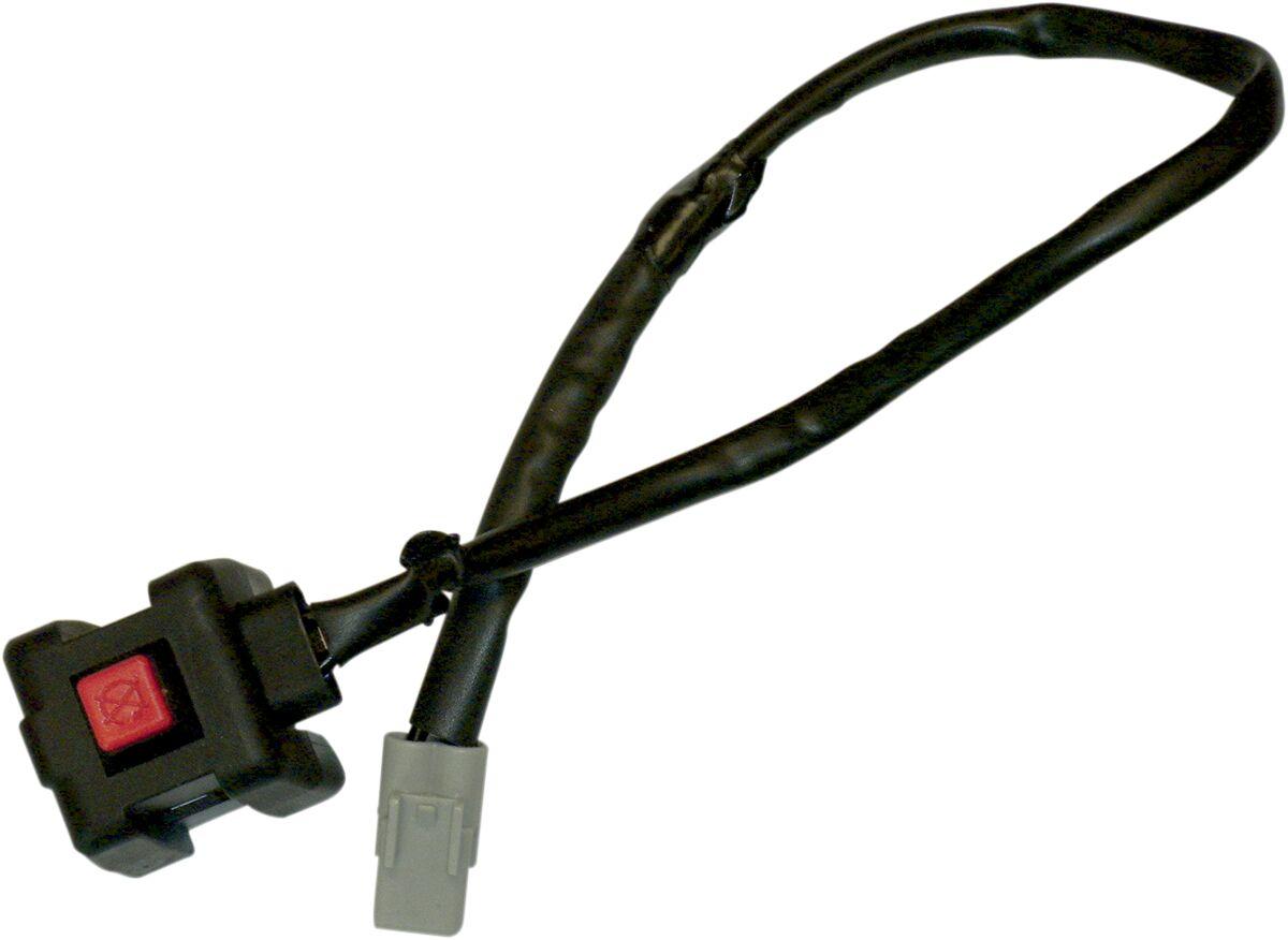 12-0105 - K&S Kill Switch For Yamaha TTR230 2011-2014 - Black/Red