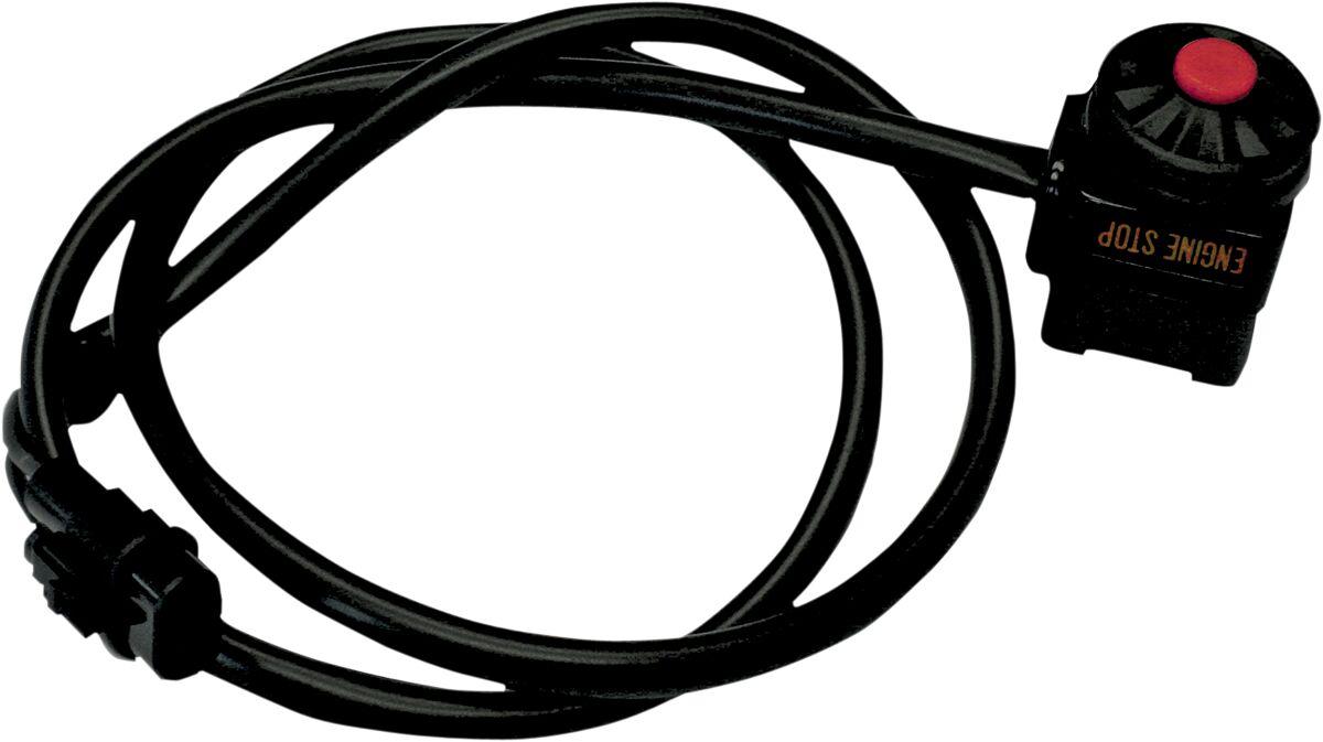 12-0103P - K&S Kill Switch For Kawasaki KXF250 2006-2015 - Black/Red