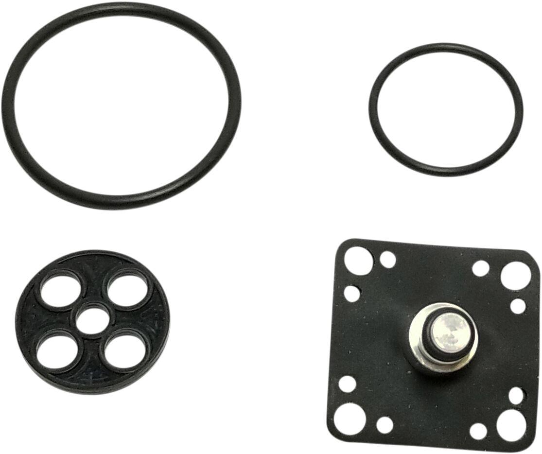 55-2005 - K&S Fuel Petcock Repair Kit For Kawasaki EN450 1985-1990 - Black