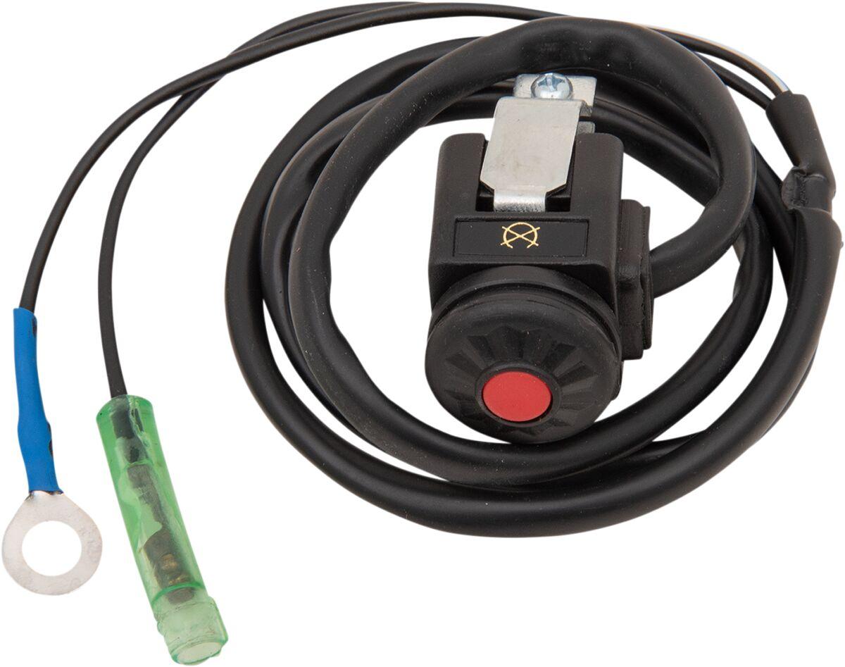 12-0106 - K&S Kill Switch For KTM EXC125 1994-2000 - Black