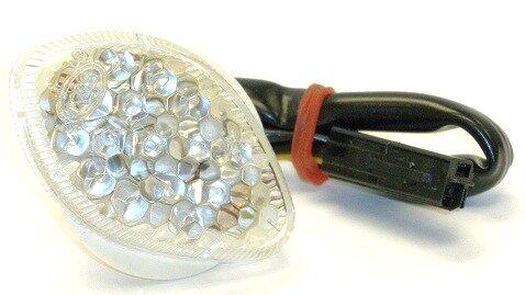 27-8510 - K&S LED Marker Lights for Fairings For Honda CB 900 F 2002-2006 Clear