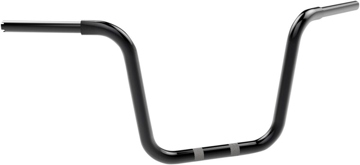300451 - Khrome Werks 1-1/4" Fat Centre Bobber Ape Handlebar For Harley Davidson FLS 1690 2012-2016 - Black