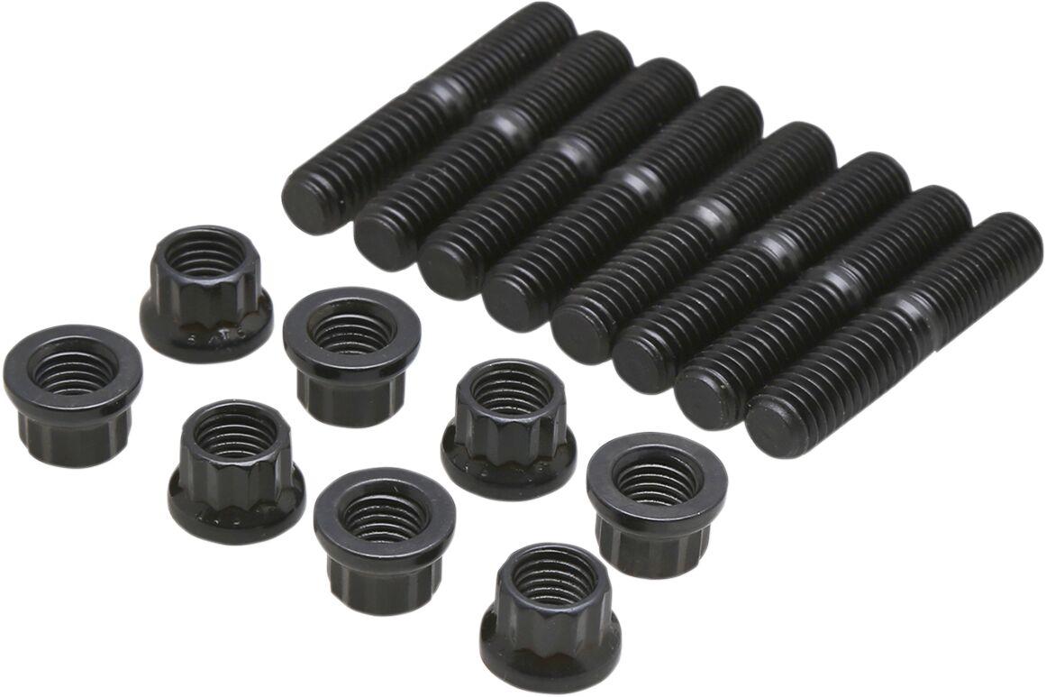 20-21045 - Kibblewhite Rocker Arm Shaft Stud & Nut Kit For Harley Davidson FLDE 1750 2018-2020 - Black Oxide