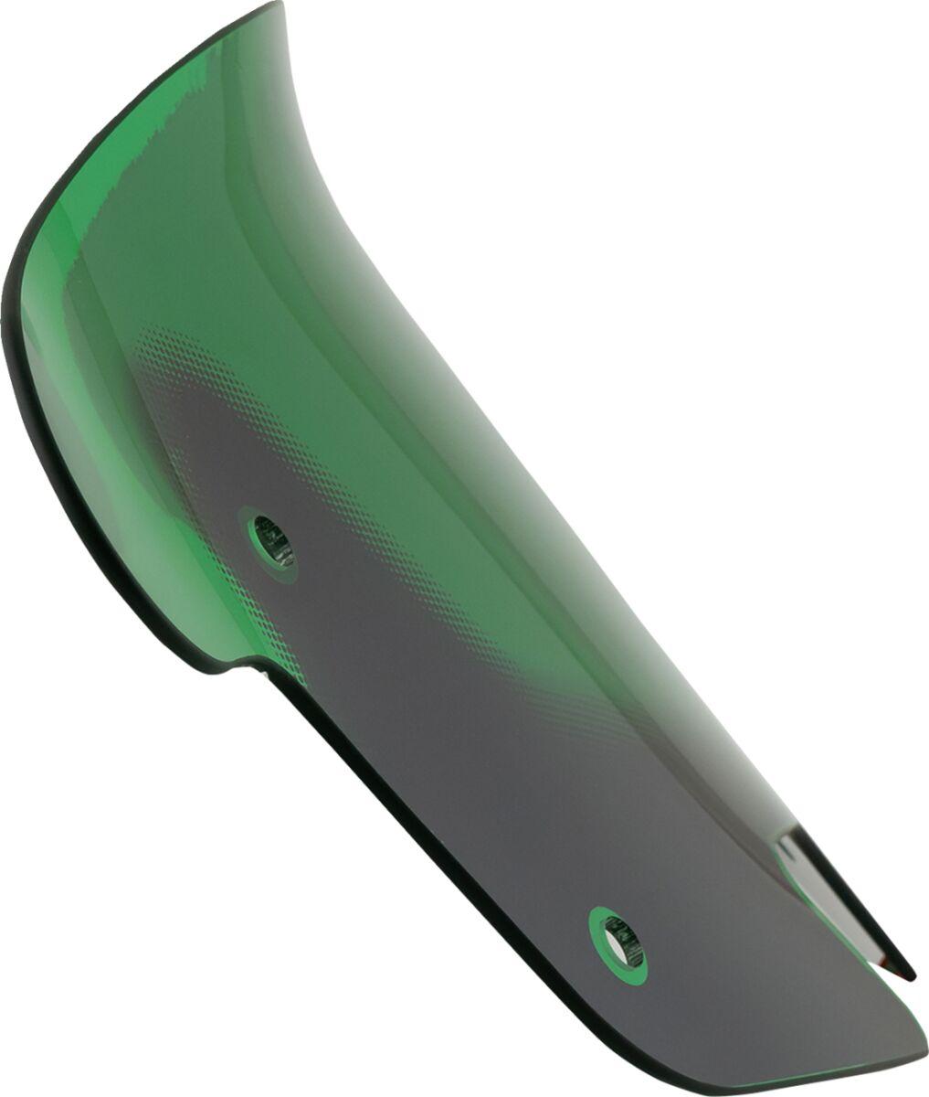 KWW-04-0639 - Klock Werks Kolor Flare Windshield For Indian Chieftan 111 2014-2020 25.5 cm (10") - Green