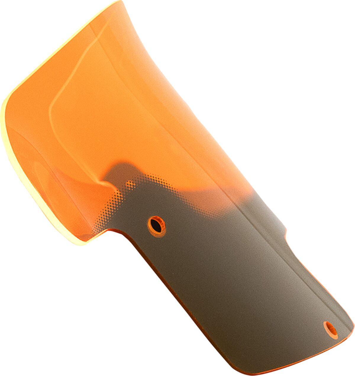 KWW-04-0619 - Klock Werks Kolor Flare Ice Windshield For Indian Challenger 108 2020-2025 20.5 cm (8") - Orange