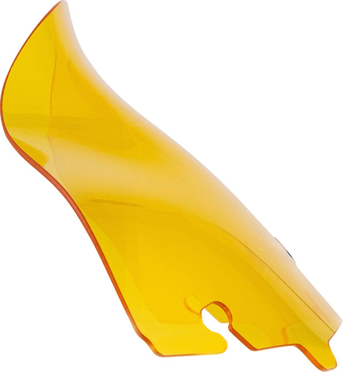 KWW-01-0683 - Klock Werks Kolor Flare Windshield For Harley Davidson FLH 1868 ABS 2021 16.5 cm (6-1/2") - Yellow