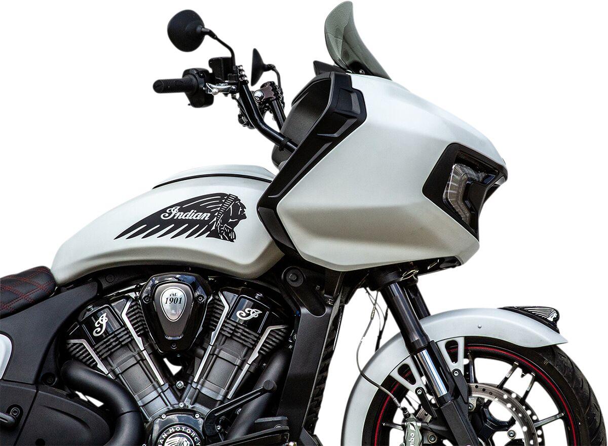 KWW-04-0584-T - Klock Werks Flare Indian Windshield For Indian Challenger 108 2020-2025 28 cm (11") - Tinted
