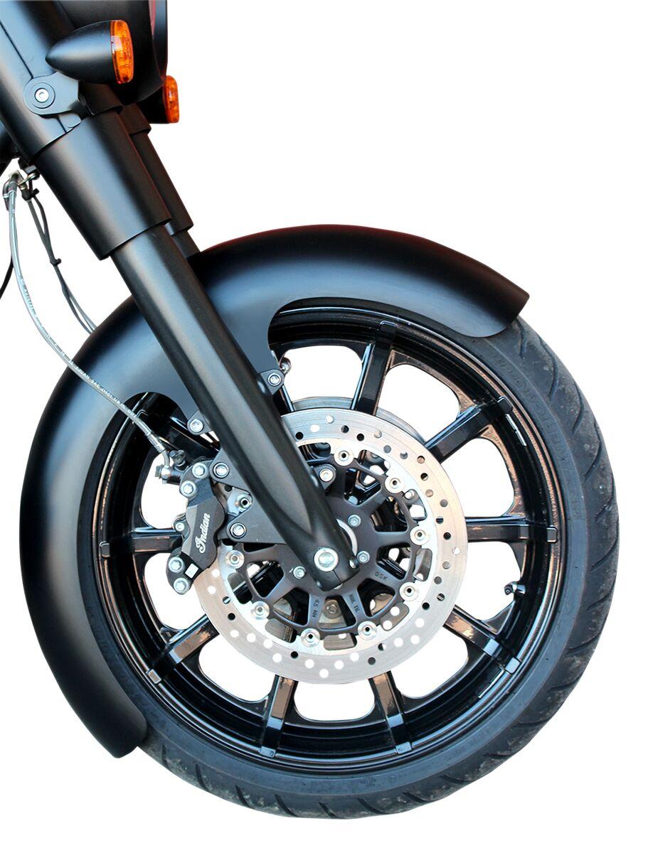 KWF-04-0468 - Klock Werks Tyre Hugger Front Fender For Indian Chief 111 2014-2020 40.6 cm (16")/43.2 cm (17")/45.7 cm (18")/48.3 cm (19") 339.725 mm (13.375") - Black