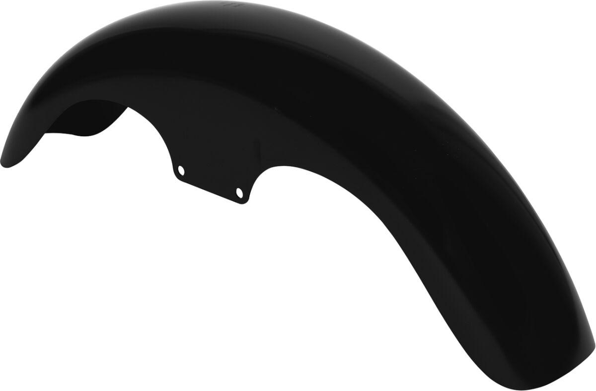 KWF-02-0492 - Klock Werks Hugger Front Fender With Mounting Blocks For Harley Davidson FXLR 1750 2018-2020 48 cm (19") 20.1 cm (8-1/4") - Black