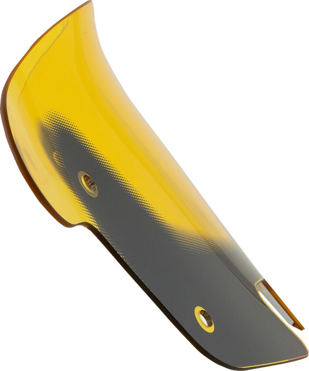 KWW-04-0638 - Klock Werks Kolor Flare Windshield For Indian Chieftan 111 2014-2020 25.5 cm (10") - Yellow