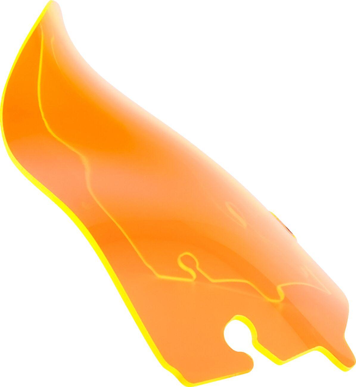 KWW-01-0643 - Klock Werks Ice Flare Windshield For Harley Davidson FLH 1868 ABS 2021 16.5 cm (6-1/2") - Orange