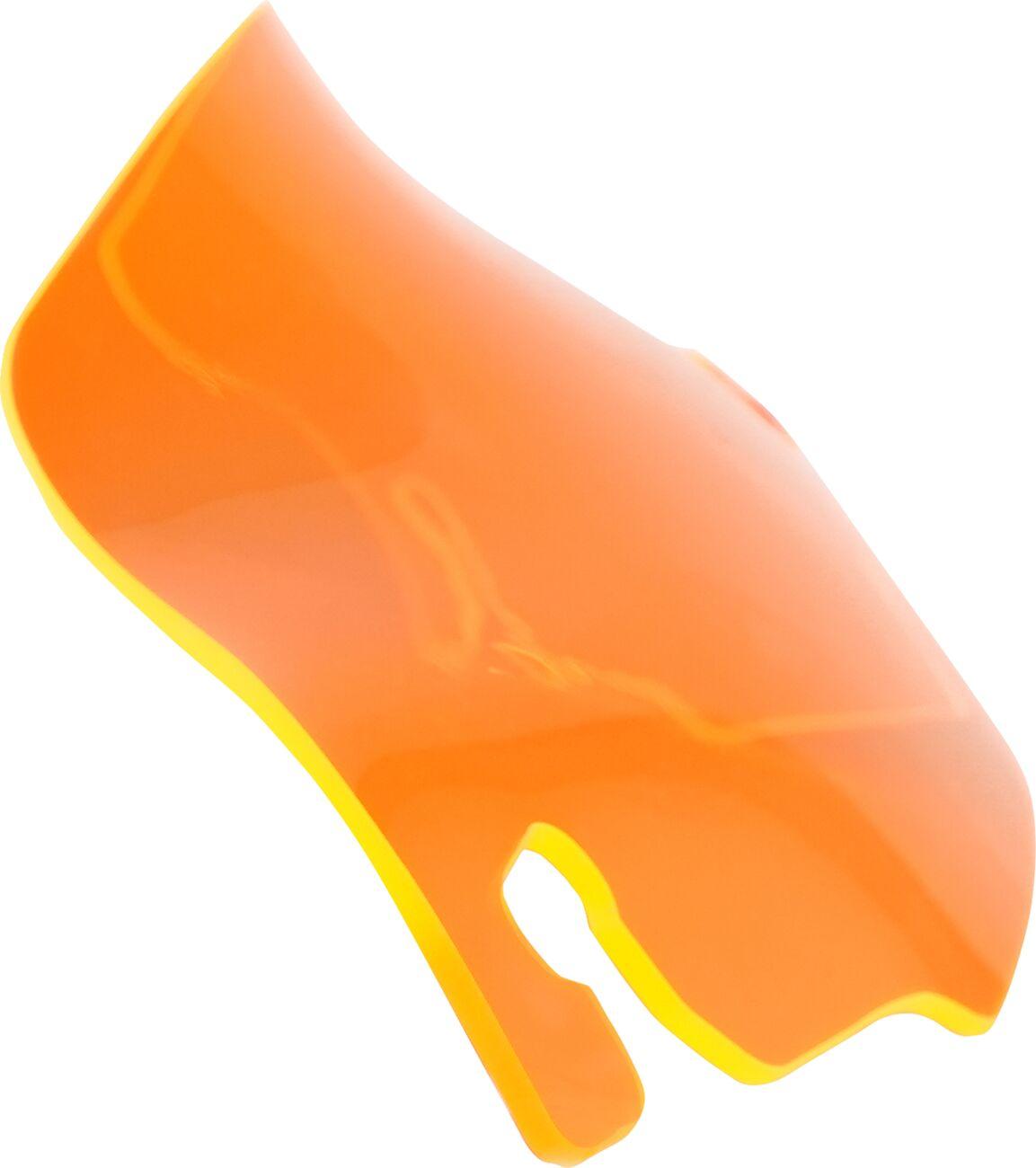 KWW-01-0653 - Klock Werks Ice Flare Windshield For Harley Davidson FLHR 1340 1996-1998 89 mm (3-1/2") - Orange