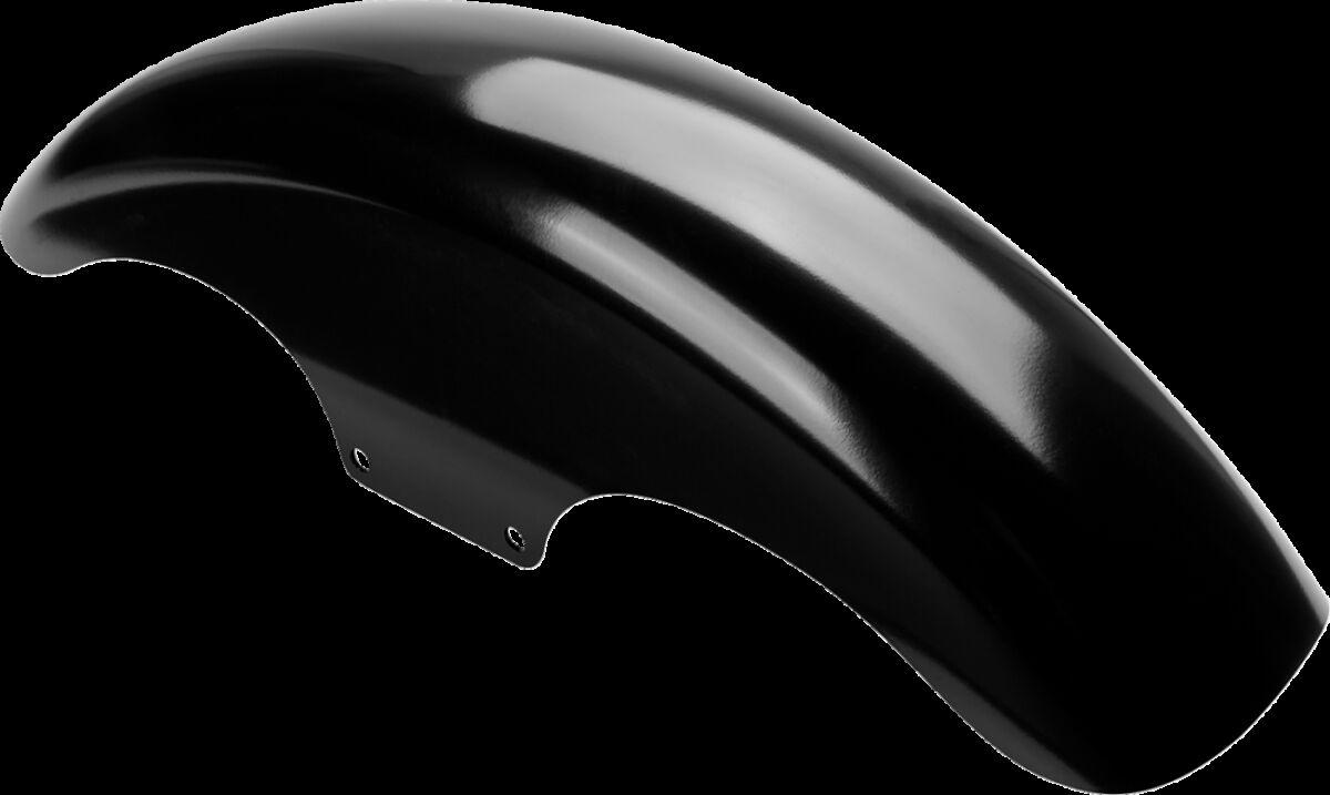 KWF-02-0495 - Klock Werks Hugger Fender With Mounting Blocks For Harley Davidson FXLR 1750 2018-2020 482.60 mm (19.00") Front - Black