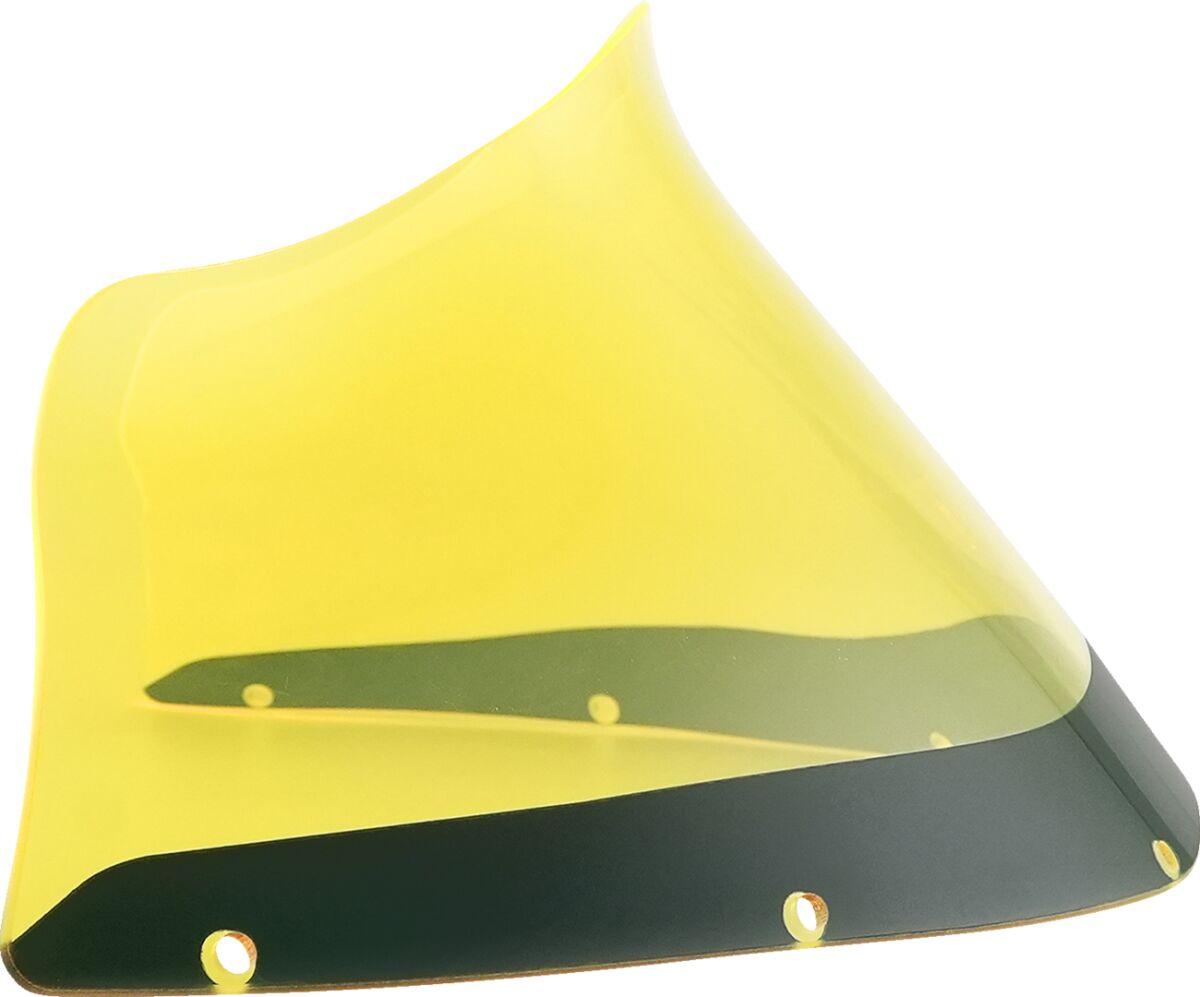 KWW-02-0609 - Klock Werks Ice Flare Windshield For FXRP Fairing For Harley Davidson FXRP 1340 1984 23 cm (9") - Yellow