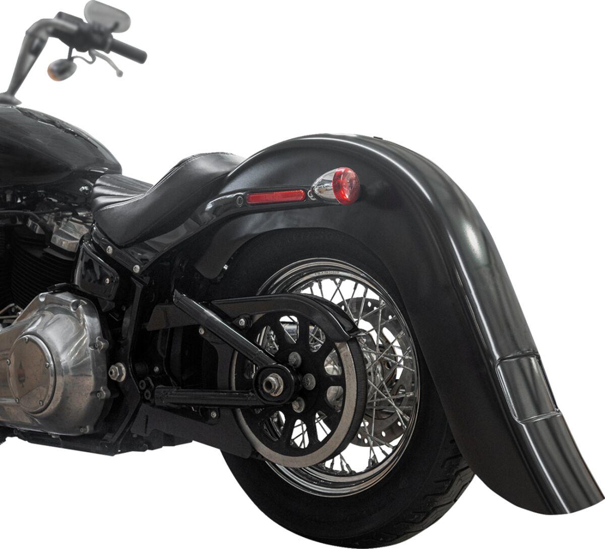 KWF-02-0313 - Klock Werks Benchmark Fender For Harley Davidson FLSL 1750 2018-2021 Rear - Black