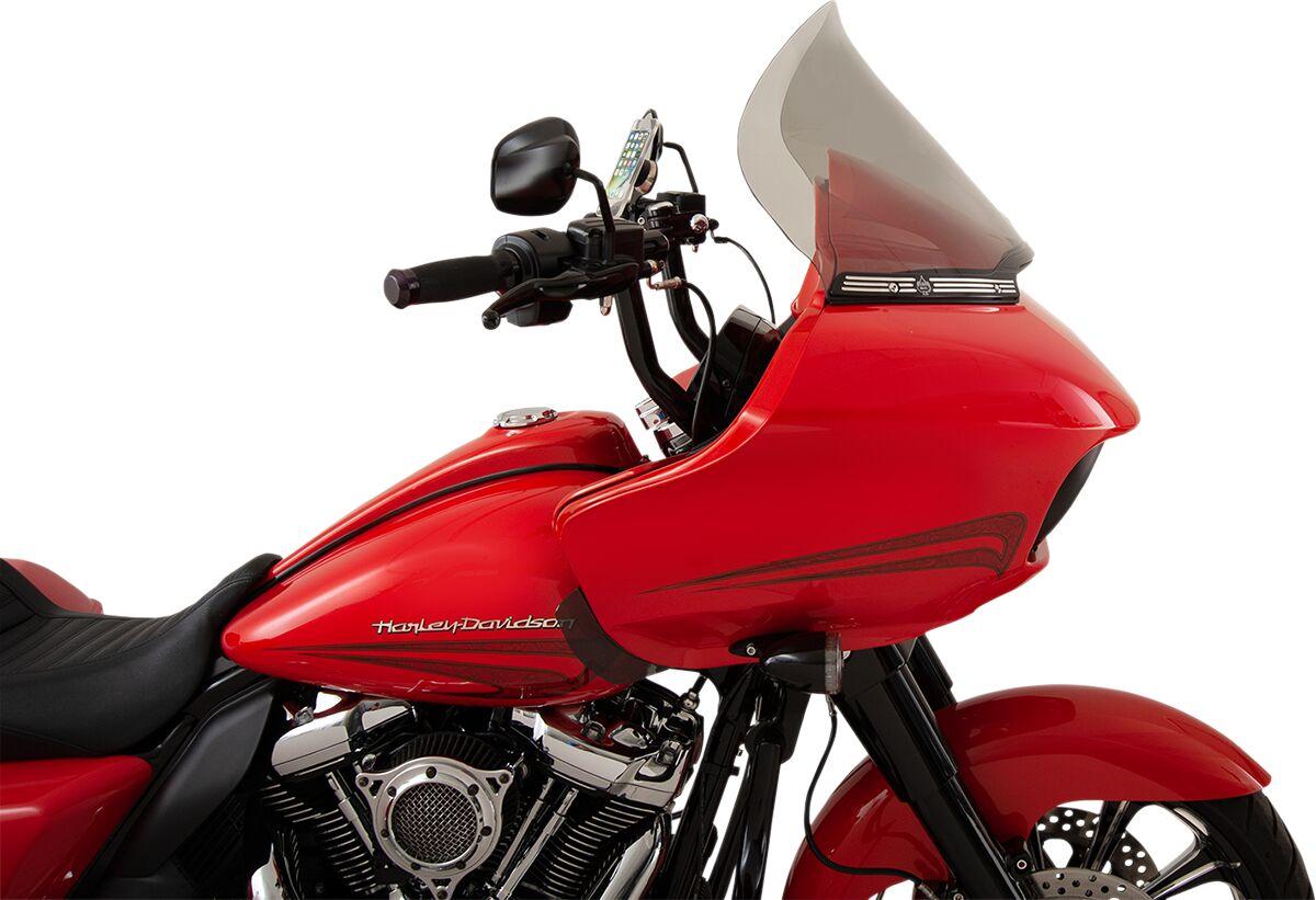 KWW-01-0314 - Klock Werks Pro Touring Flare Windshield For Harley Davidson FLTRK 1868 2020-2024 38 cm (15") - Tinted
