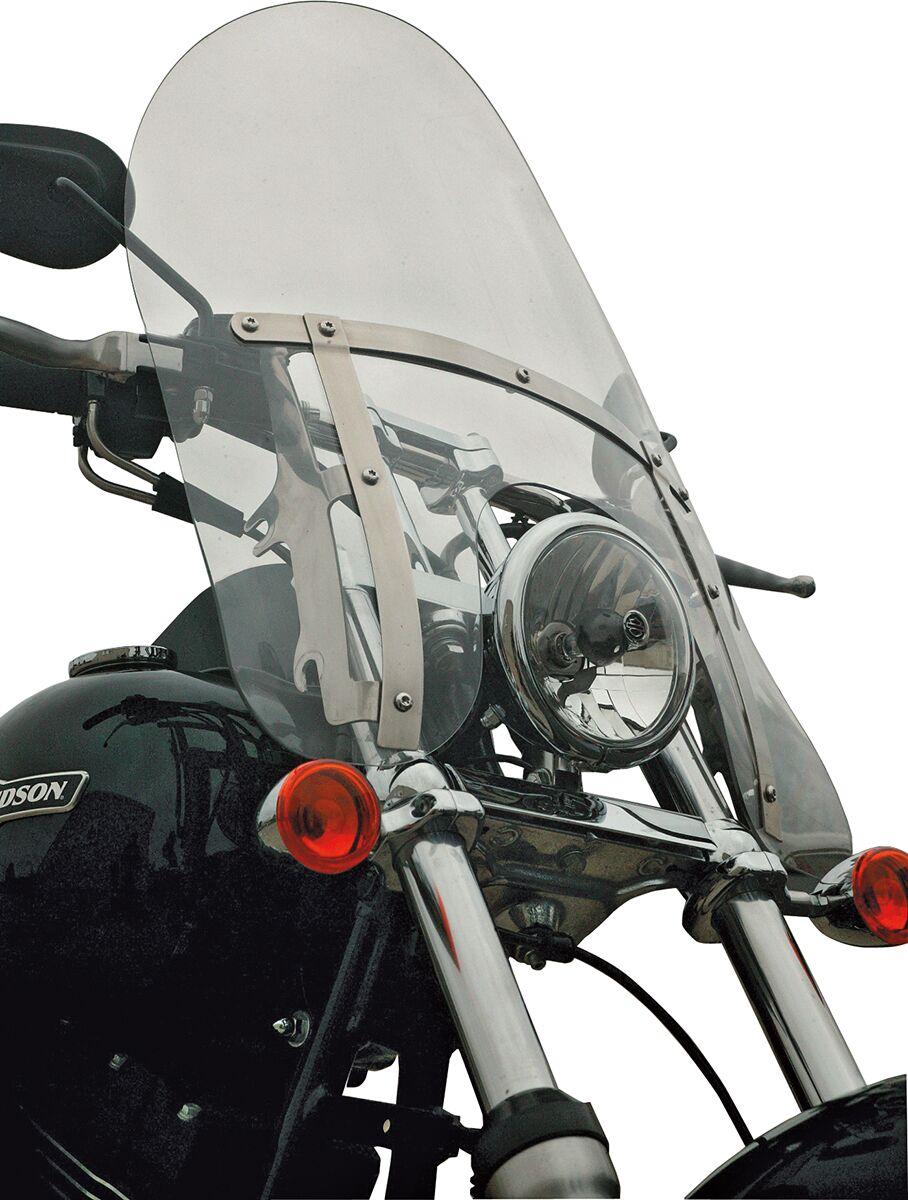 KWW-02-0223 - Klock Werks Flare Billboard Windshield For Harley Davidson FXDWG 1340 1993-1998 45.5 cm (18") - Clear