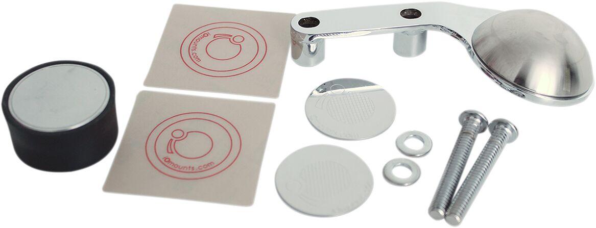 KWD-01-0380 - Klock Werks iOmounts Device Mount For Harley Davidson FLHR 1450 2000-2003 - Chrome