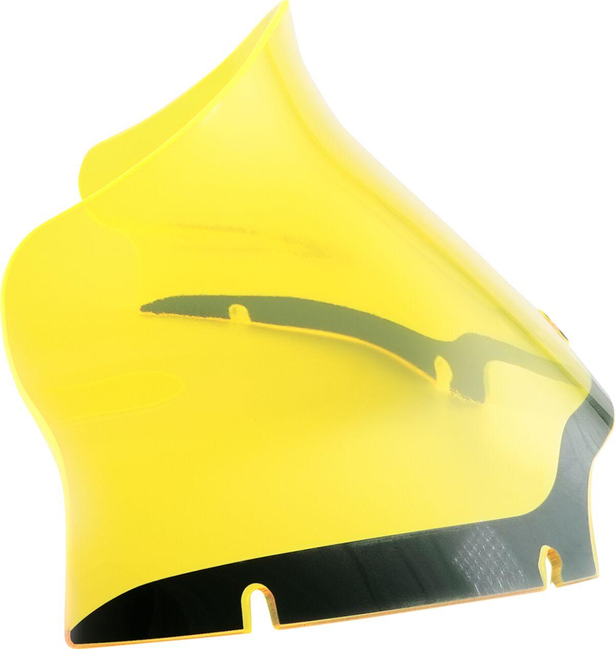 KWW-01-0634 - Klock Werks Kolor Flare Ice Windshield For Harley Davidson FLTRK 1868 2020-2024 23 cm (9") - Yellow