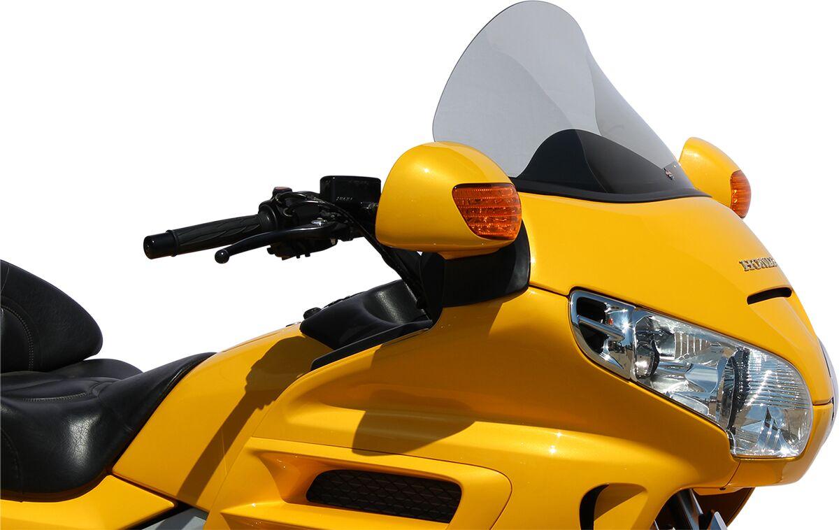 KWW-06-0250 - Klock Werks Flare Windshield Without Vent For Honda GL 1800 2001-2017 35.5 cm - 45.5 cm (14" - 18") - Tinted