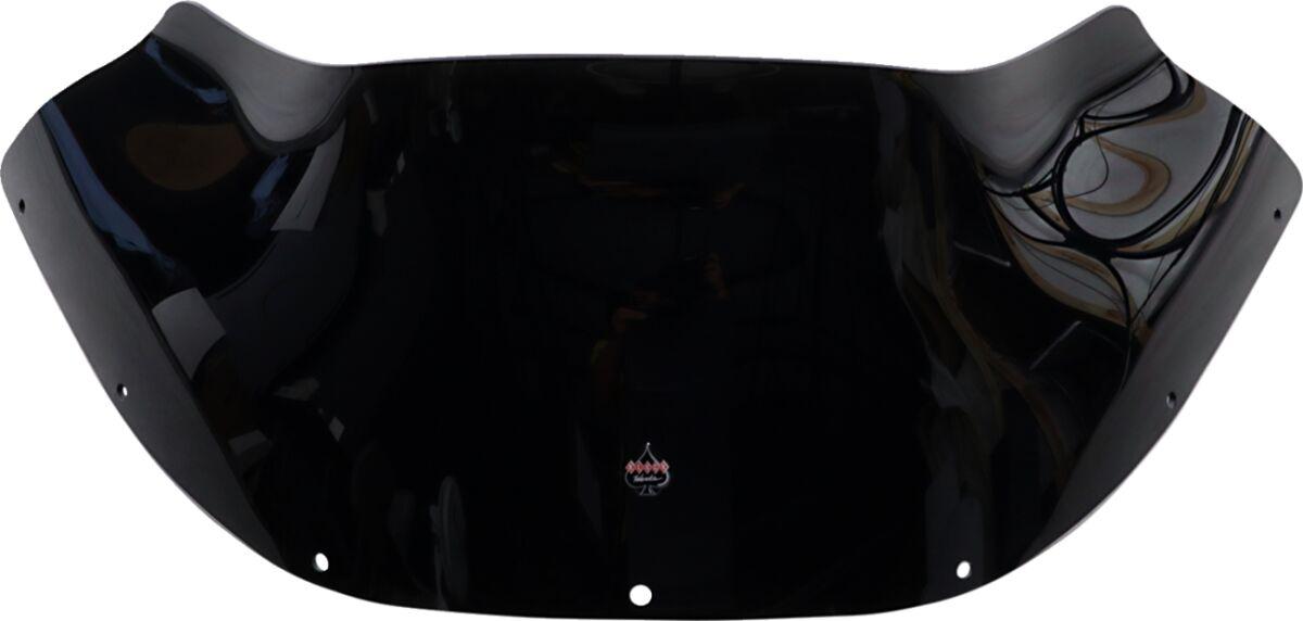 KWW-02-0501 - Klock Werks Flare Windshield For Harley Davidson FXRP 1340 23 cm (9") - Black