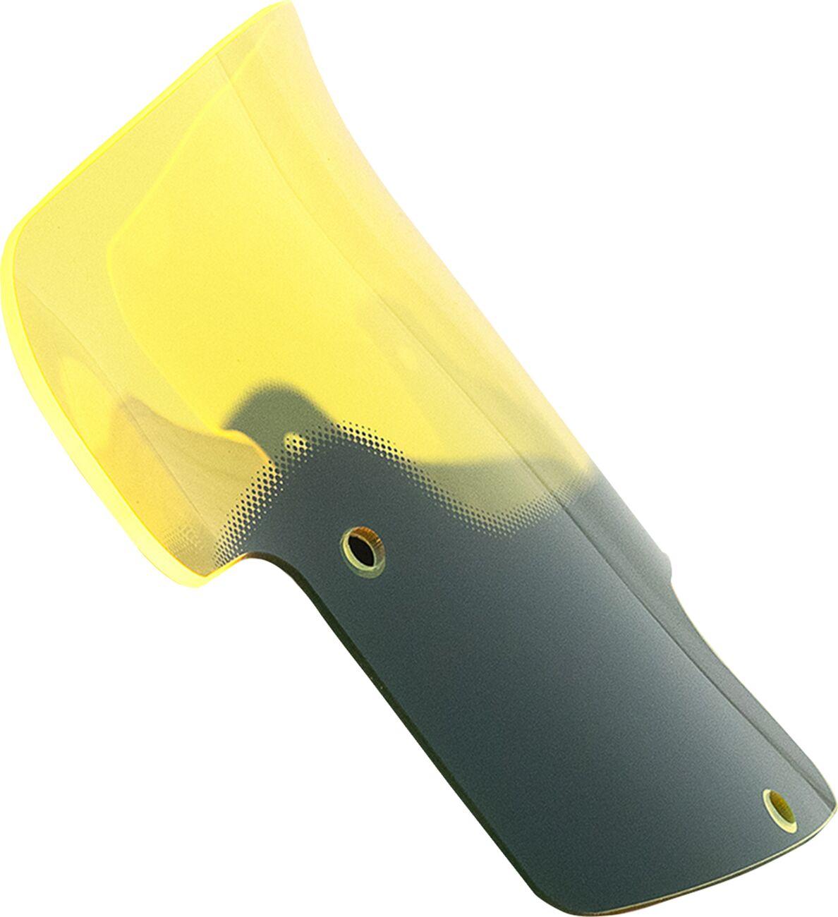 KWW-04-0620 - Klock Werks Kolor Flare Ice Windshield For Indian Challenger 108 2020-2025 20.5 cm (8") - Yellow