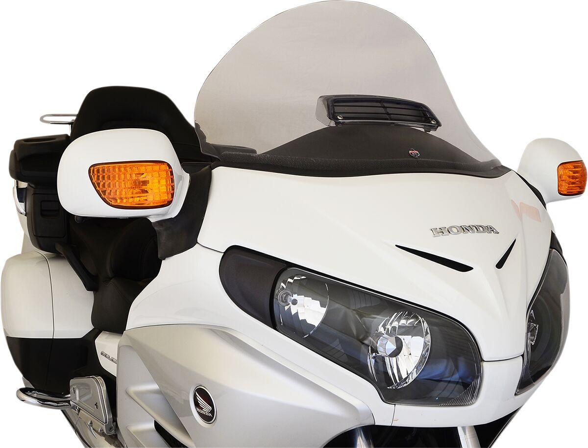 KWW-06-0261 - Klock Werks Flare Windshield With Vent For Honda GL 1800 2001-2017 40.5 cm - 51 cm (16" - 20") - Clear