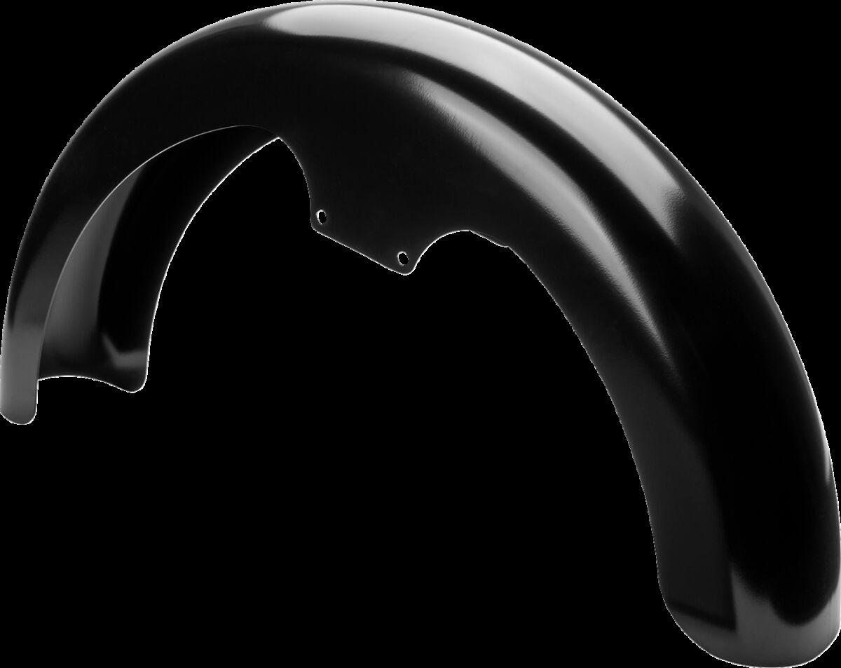 KWF-02-0491 - Klock Werks Hugger Fender With Mounting Blocks For Harley Davidson FXLR 1750 2018-2020 482.60 mm (19.00") Front 34.3 cm (13-1/2") - Black