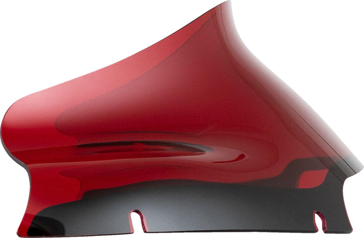KWW-01-0663 - Klock Werks Kolor Flare Sport Windshield For Harley Davidson FLTRK 1868 2020-2024 15 cm (6") - Red
