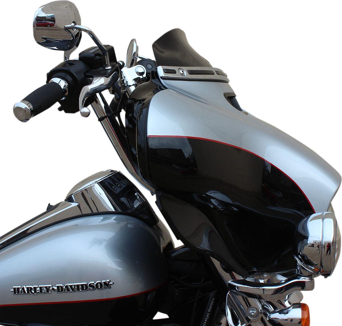 KWW-01-0404 - Klock Werks Flare Windshield For Harley Davidson FLH 1868 2021 10 cm (4") - Black