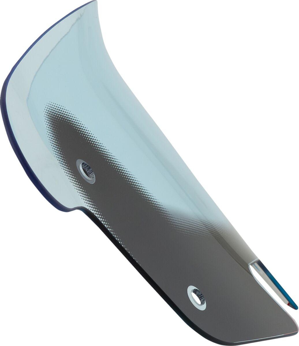 KWW-04-0635 - Klock Werks Kolor Flare Ice Windshield For Indian Chieftan 111 2014-2020 25.5 cm (10") - Blue
