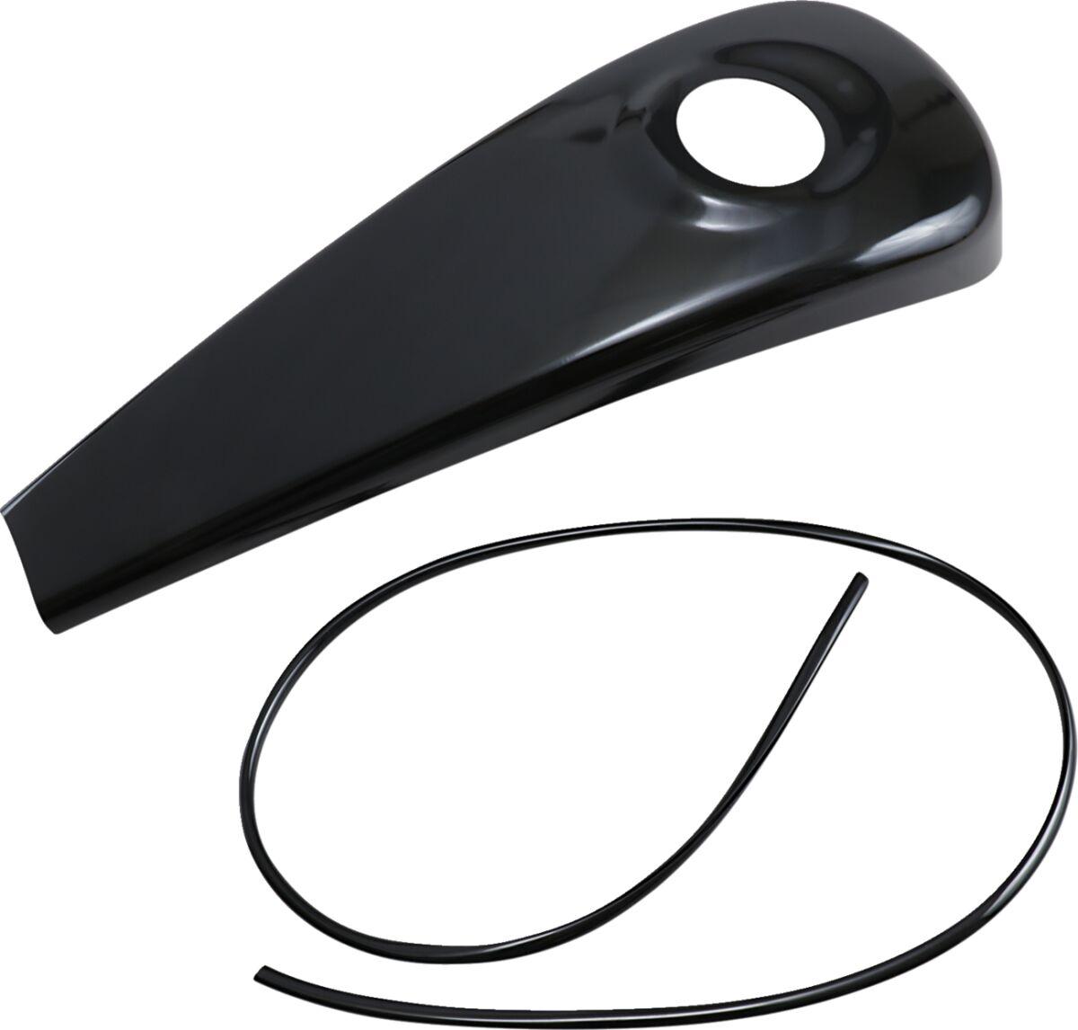 KWS-01-0581 - Klock Werks Custom Metal Dash For Harley Davidson FLHT 1584 2008 - Black/E-Coating