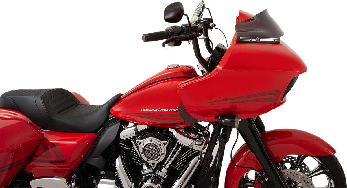 KWW-01-0402 - Klock Werks Sport Flare Windshield For Harley Davidson FLTRK 1868 2020-2024 15 cm (6") - Dark Smoke