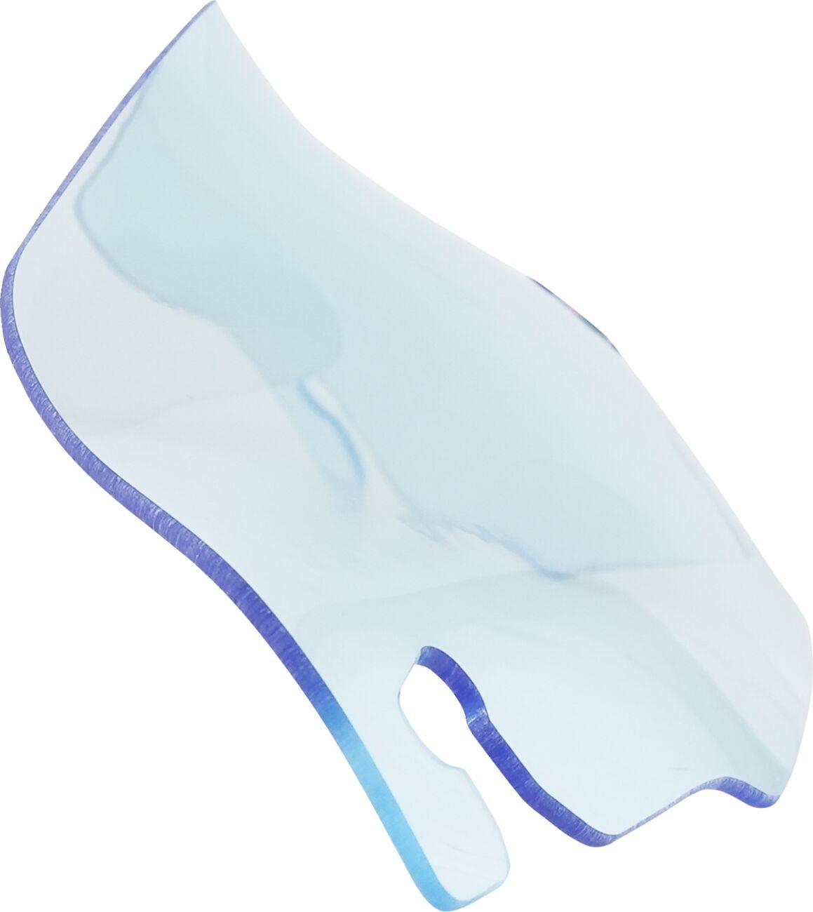 KWW-01-0657 - Klock Werks Kolor Flare Ice Windshield For Harley Davidson FLHTCU 1584 2007-2011 89 mm (3-1/2") - Blue