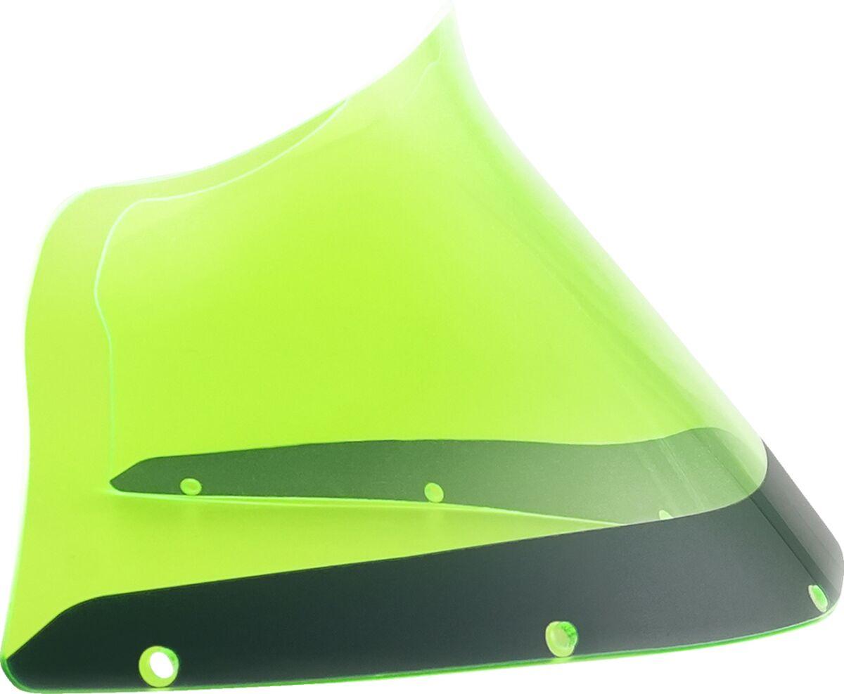 KWW-02-0610 - Klock Werks Ice Flare Windshield For FXRP Fairing For Harley Davidson FXRP 1340 1984 23 cm (9") - Green