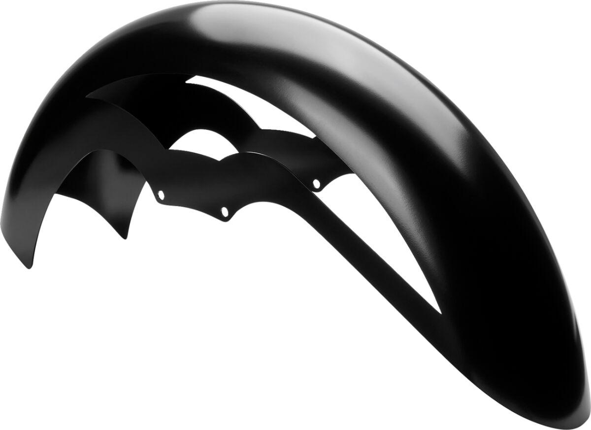 KWF-01-0306 - Klock Werks Hugger Ventana Fender For Harley Davidson FLH 1868 ABS 2021 40.6 cm (16")/43.18 cm (17")/45.72 cm (18")/48.26 cm (19") Front - Black