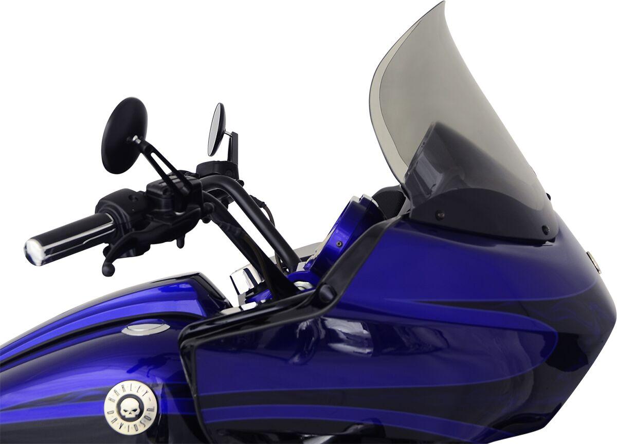 KWW-01-0256 - Klock Werks Flare Windshield For Harley Davidson FLTR 1450 35.5 cm (14") - Tinted