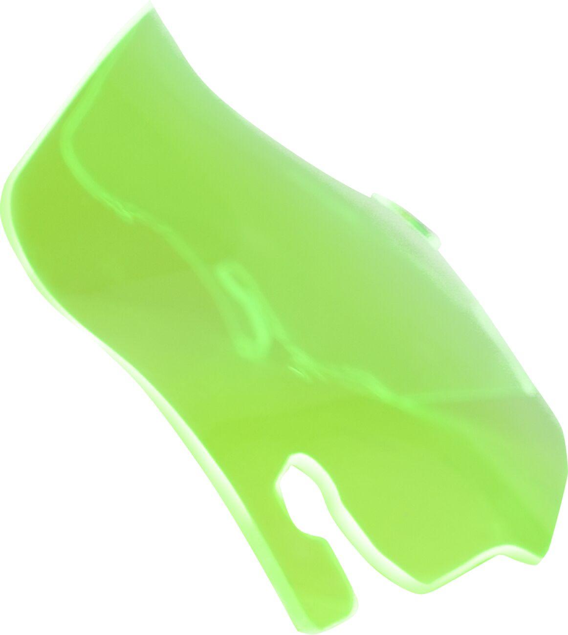 KWW-01-0656 - Klock Werks Ice Flare Windshield For Harley Davidson FLHR 1340 1996-1998 89 mm (3-1/2") - Green