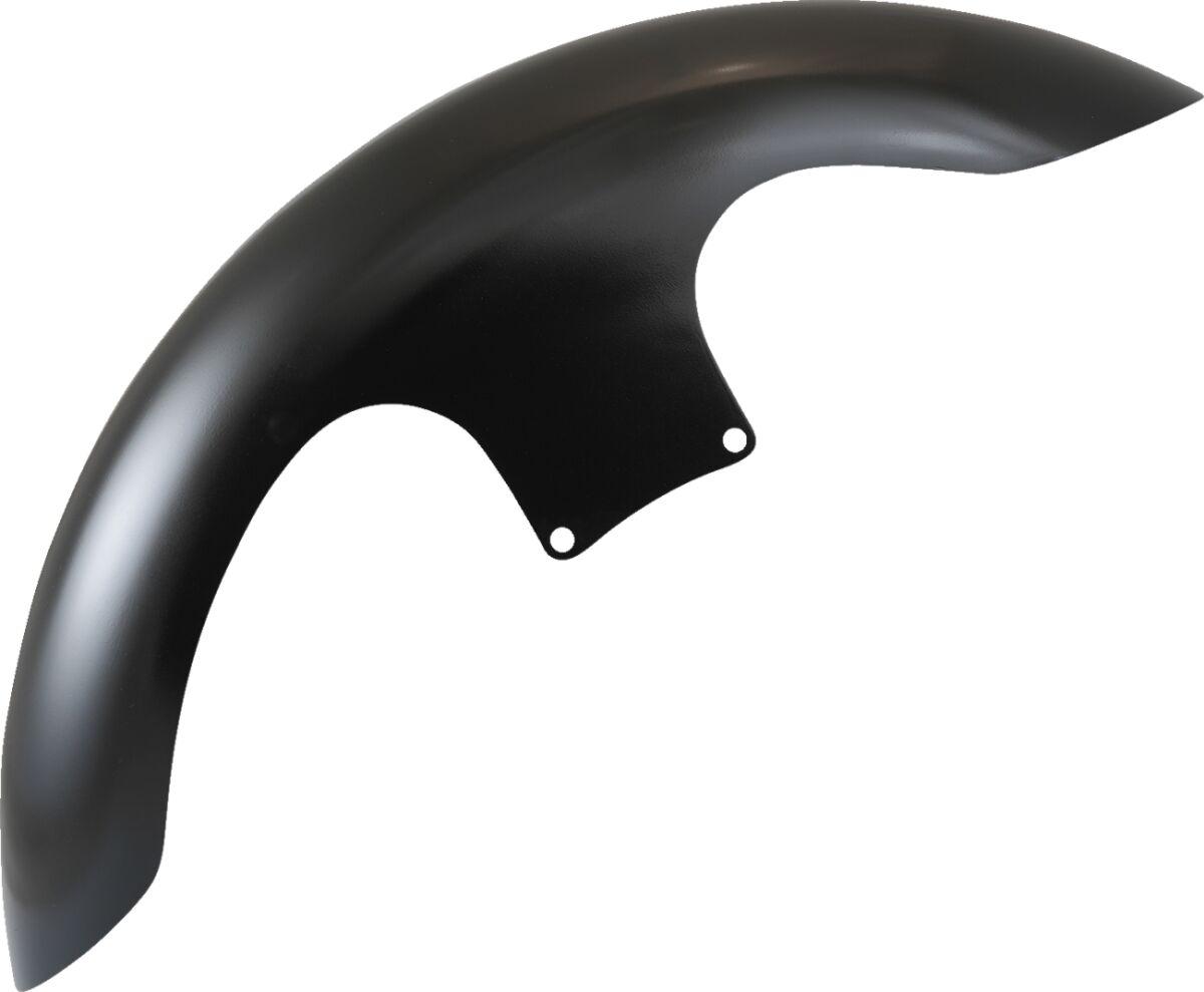 KWF-01-0308 - Klock Werks Hugger Fender For Harley Davidson FLH 1868 ABS 2021 40.64 cm (16") - 48.26 cm (19") Front - Black