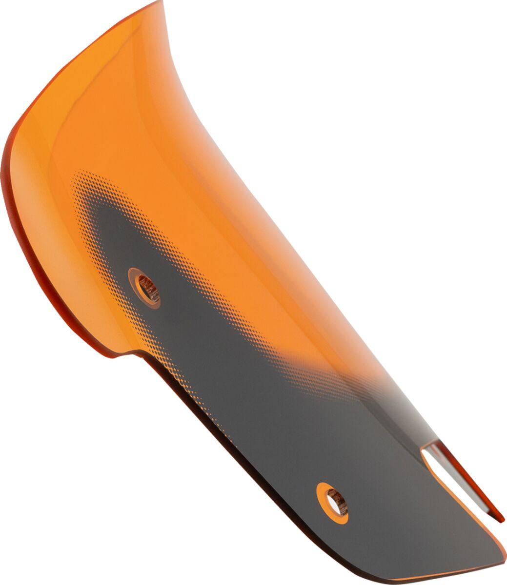 KWW-04-0637 - Klock Werks Kolor Flare Windshield For Indian Chieftan 111 2014-2020 25.5 cm (10") - Orange